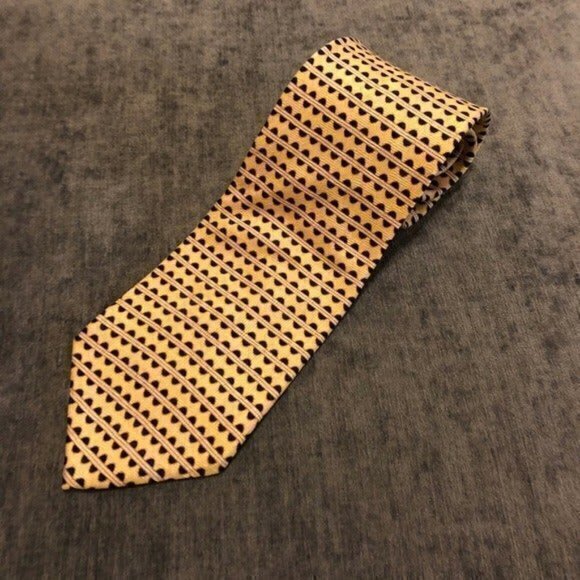 Neo Bill Blass Tie Striped Classic Necktie - Picture 1 of 6